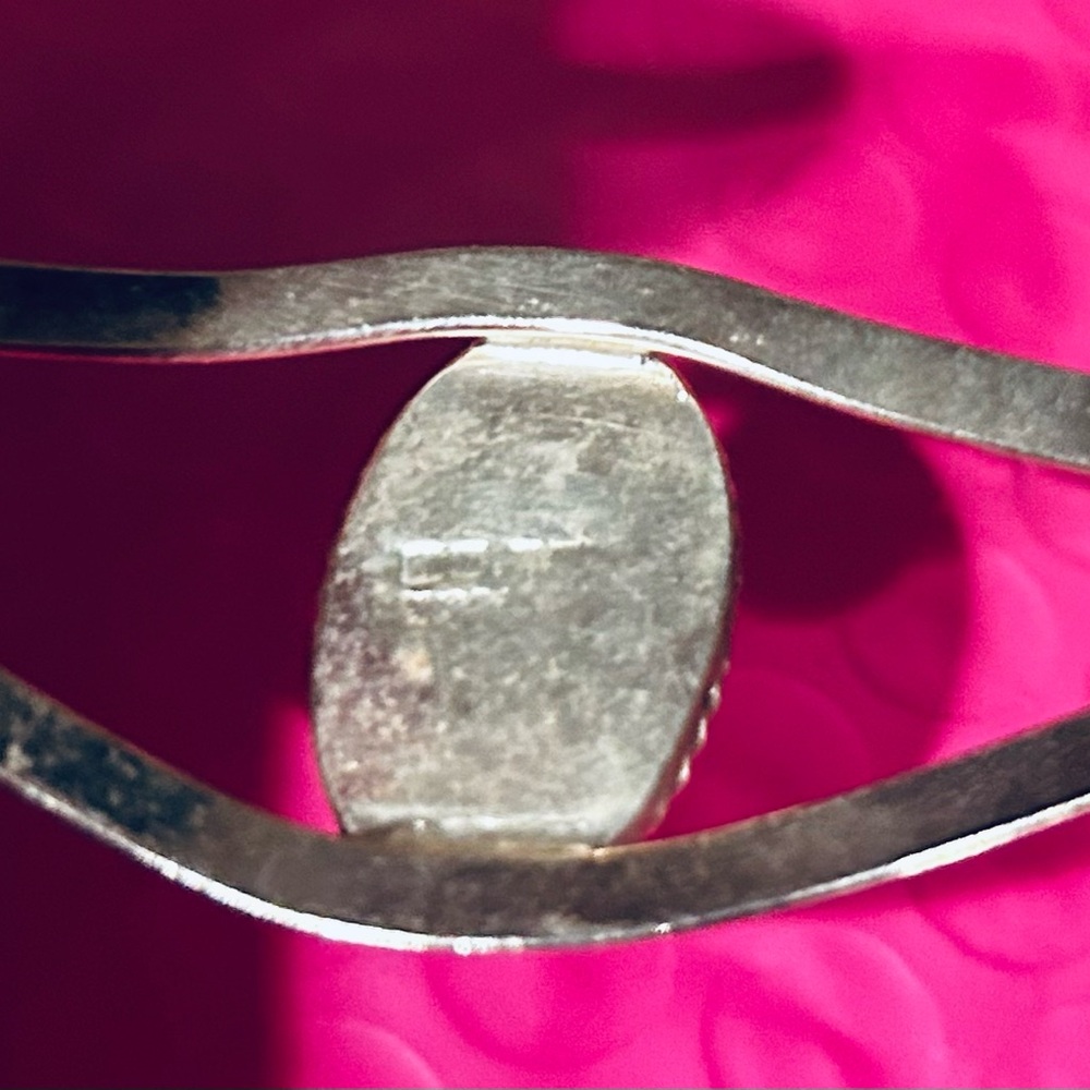 Sterling Silver with Abalone Bracelet & Earrings - Picture 4 of 5